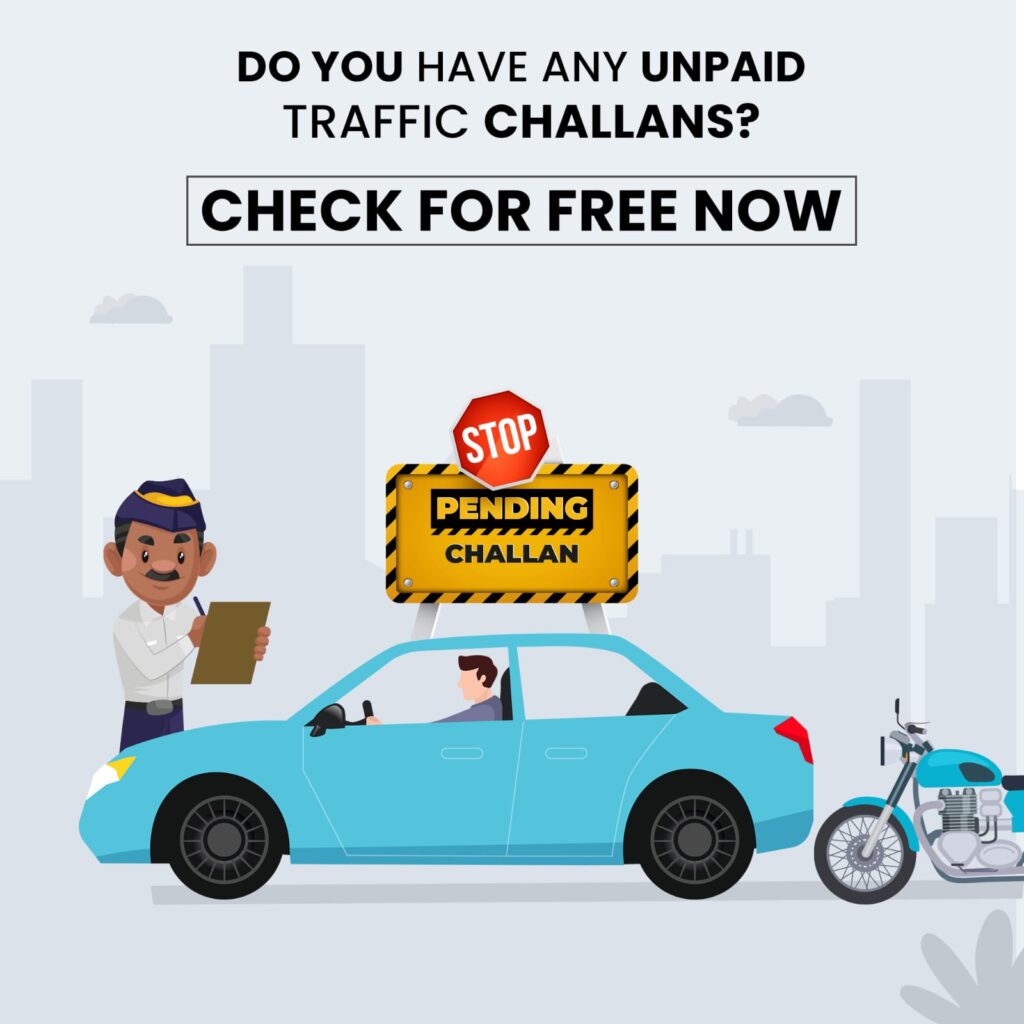 Traffic challan 